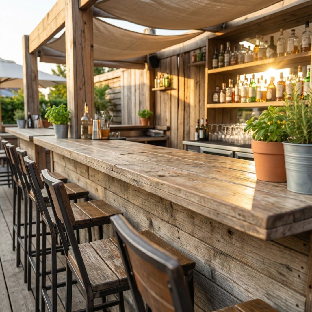 meble ogrodowe do baru